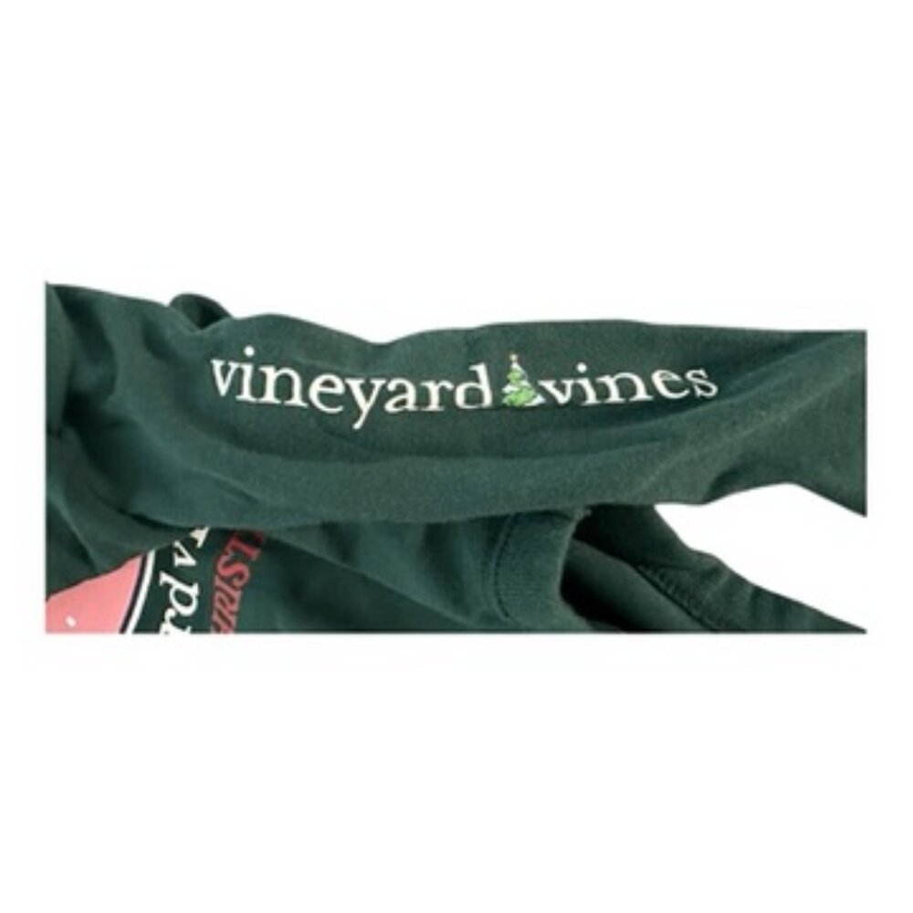 EUC Vineyard Vines Long Sleeve Body Suit Forest Green 6 to 12 Months - Picture 3 of 4